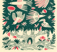 Image 2 of Tree Bird screen print