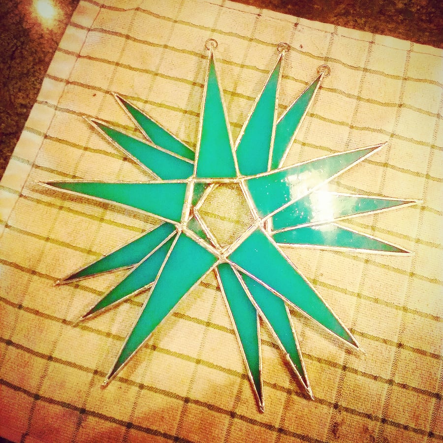 Image of Big Star-stained glass