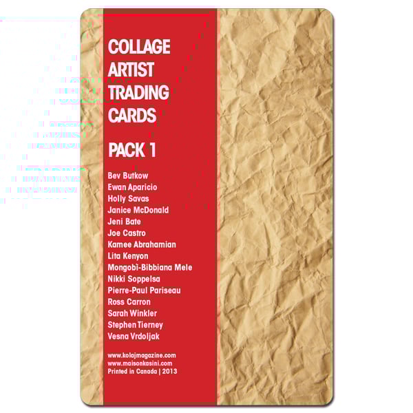 Image of Collage Artist Trading Cards Pack 1