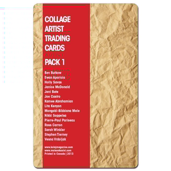 Image of Collage Artist Trading Cards Pack 1