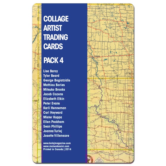 Image of Collage Artist Trading Cards Pack 4