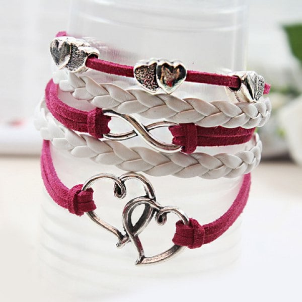 Image of Leather Charm Bracelet