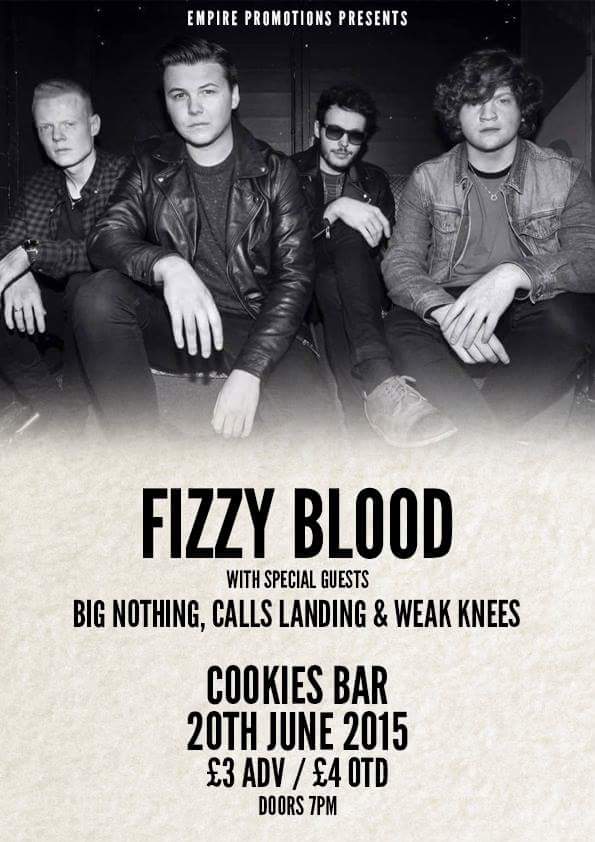 Image of FIZZY BLOOD + GUESTS AT COOKIES BAR HALIFAX