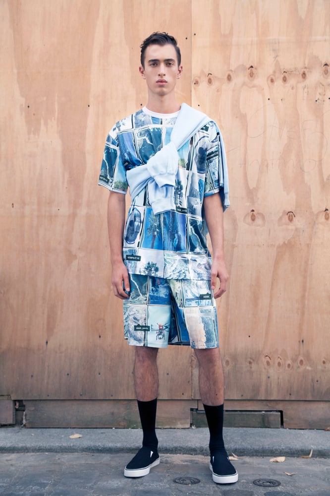 Image of WARPED COLLAGE T-Shirt - Colour