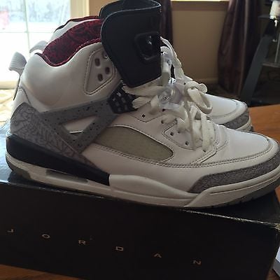 Image of Jordan Spizike Size 11 Nike White Basketball Shoes