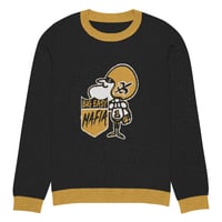 Image 11 of Vintage "Chin Man" Mafia Knitted crew neck sweater