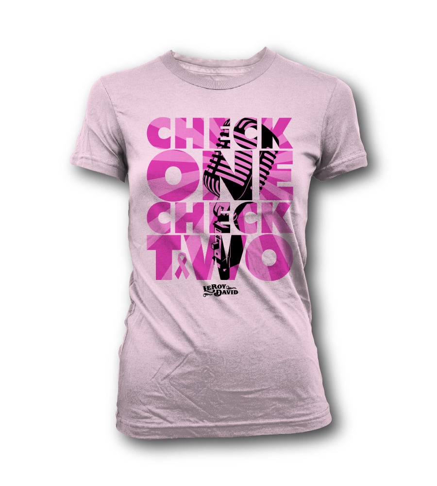 LeRoy David — Check 1-2 Signature Tee (Women's)