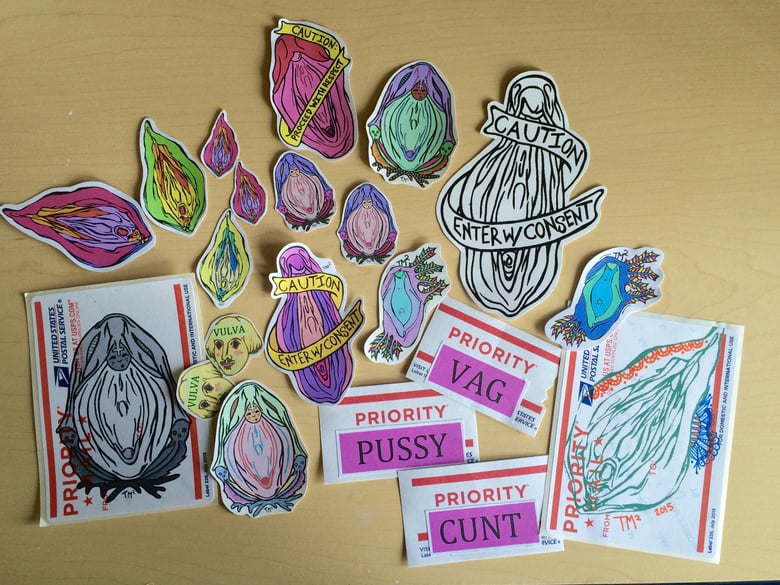 Image of Vagina Sticker Pack