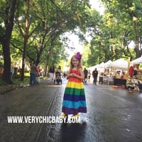Image 1 of Rainbow Maxidress