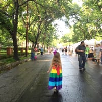 Image 4 of Rainbow Maxidress