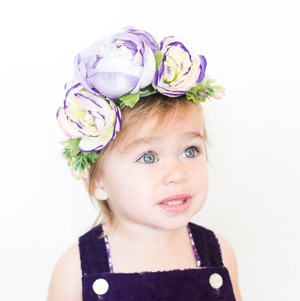 Image of Lilac Lady Flower Crown