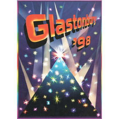 Image of Limited Edition Glastonbury Sparkle Pyramid 1998