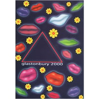 Limited Edition Glastonbury Lips 2000