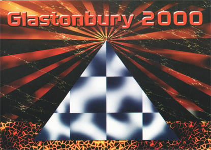 Image of Limited Edition Pyramid Red Rays 2000