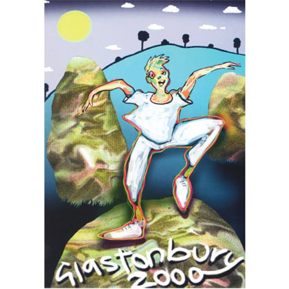 Image of Limited Edition Glastonbury Rock Man 2000
