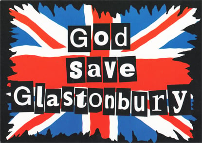 Image of Limited Edition God Save Glastonbury 2002