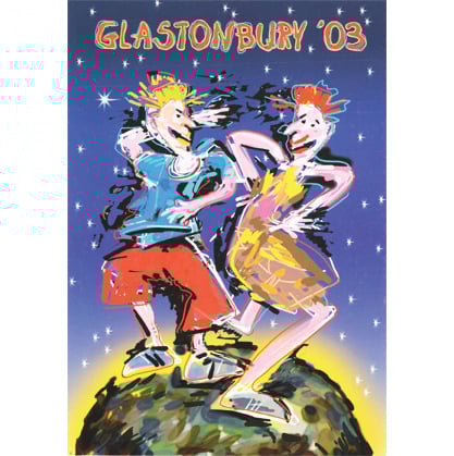 Image of Limited Edition Glastonbury Stone Ravers 2003