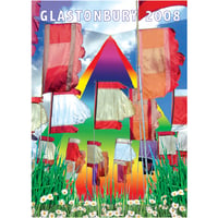 Limited Edition Glastonbury Flags 2008