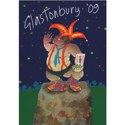 Image of Limited Edition Glastonbury Jester 2009