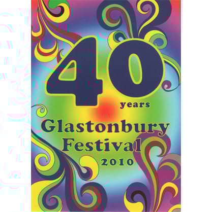 Image of Limited Edition Glastonbury 70's 2010 