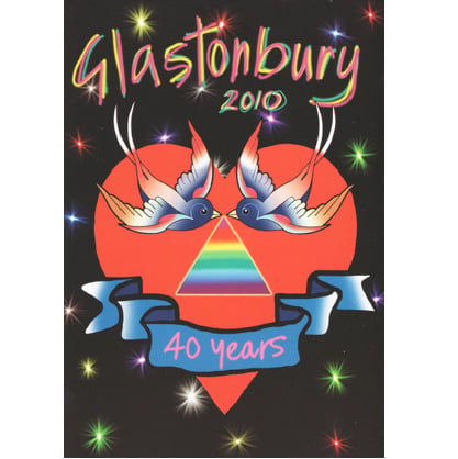 Image of Limited Edition Glastonbury I Love 2010