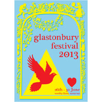 Limited Edition Glastonbury Peace Dove 2013