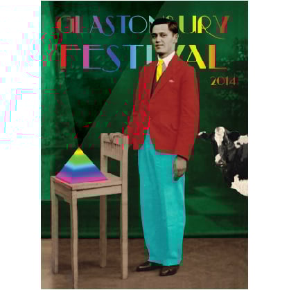 Image of Limited Edition Eddie Goes to Glastonbury 2014