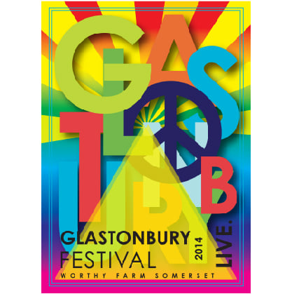 Image of Limited Edition Glastonbury Peace 2014