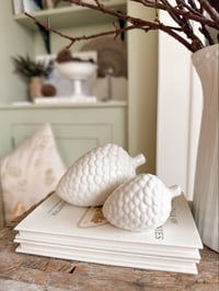 Image 2 of Set of Ceramic Pinecones