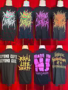 Image of Officially Licensed Waking The Cadaver Various Color Logo Shirts!!!!!