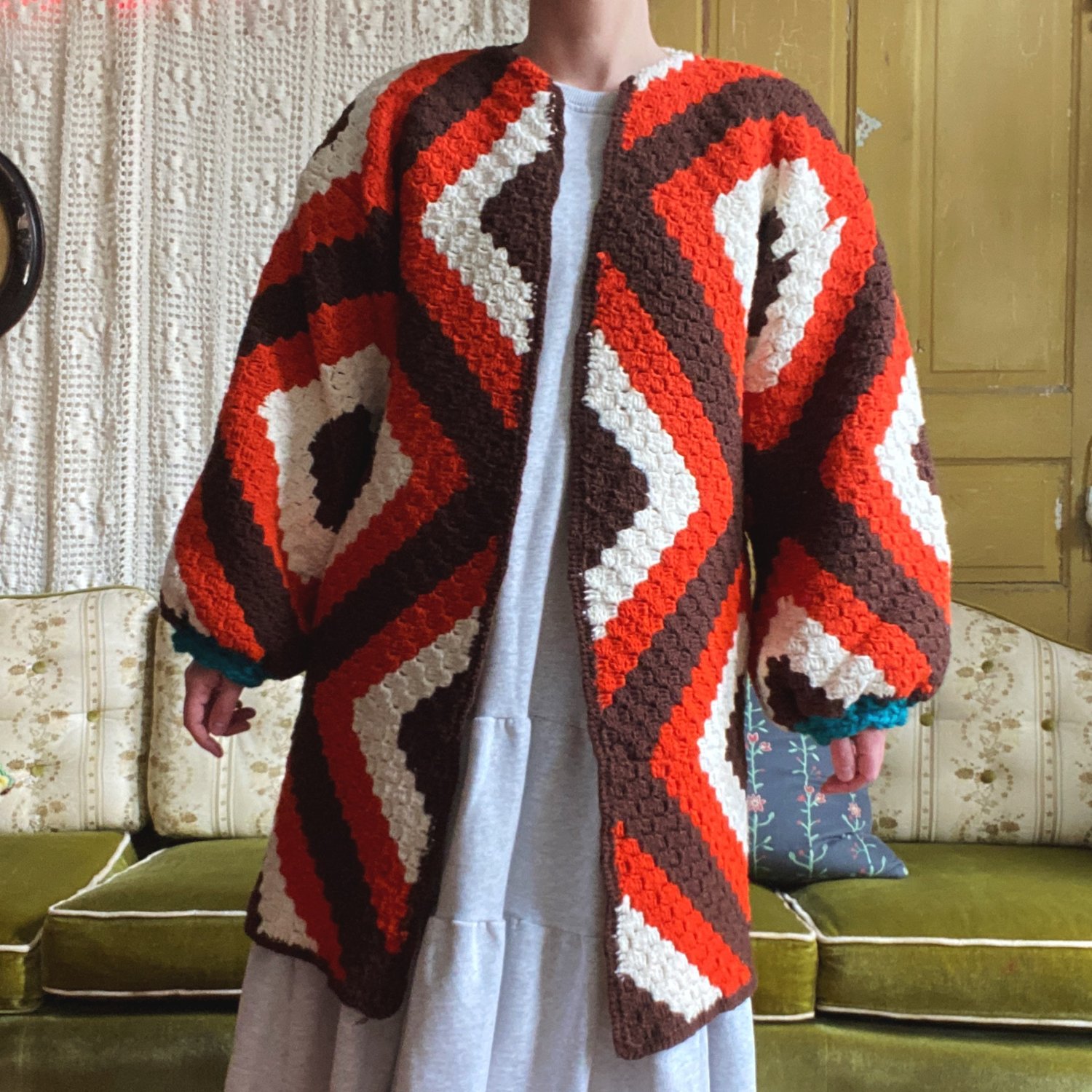 Image of Retro Soul Granny Sweater