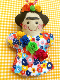 Image 3 of Frida Inspired Decoration made to order