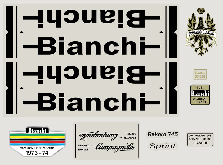 Image of BIANCHI. Rekord 745/748 - Sprint