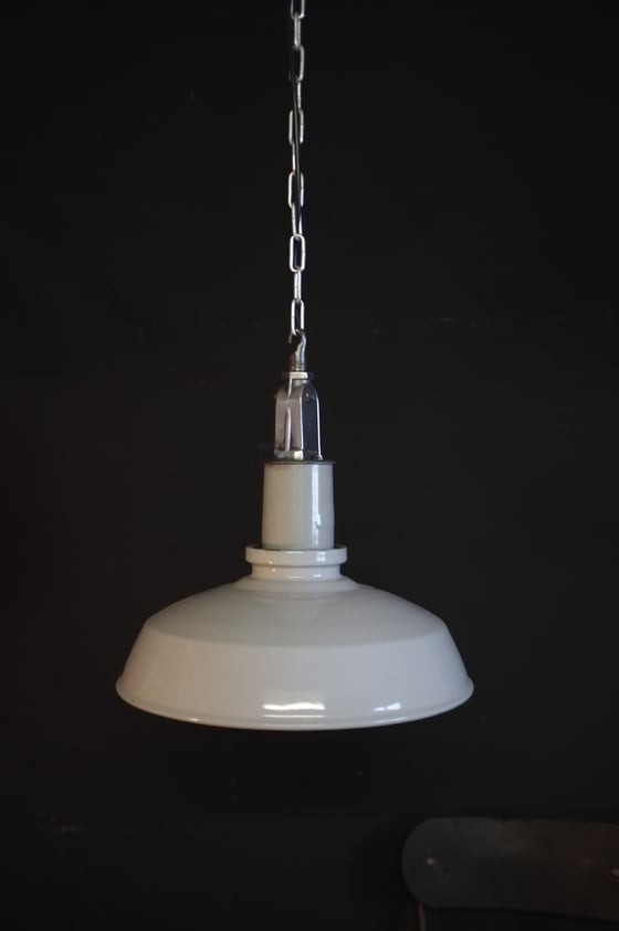 Image of Vintage Thorlux Industrial Factory Light.