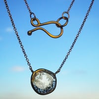 Image 3 of Diamond Slice Necklace