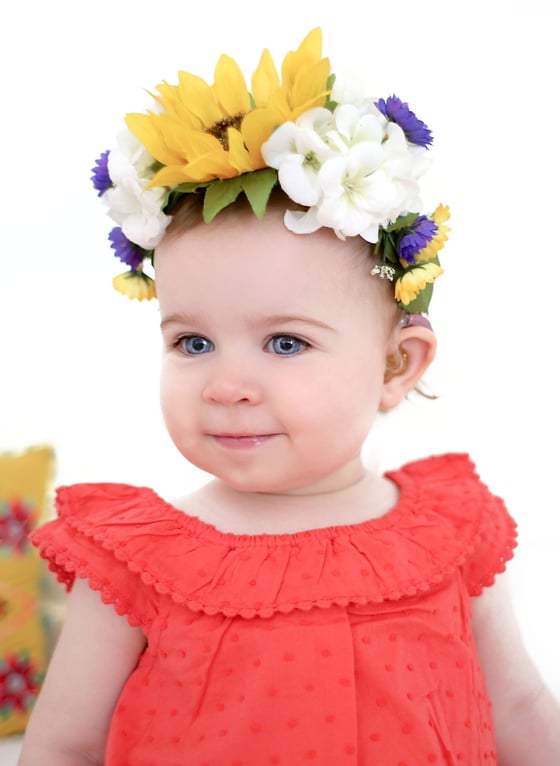 Image of Sunny Fields Flower Crown