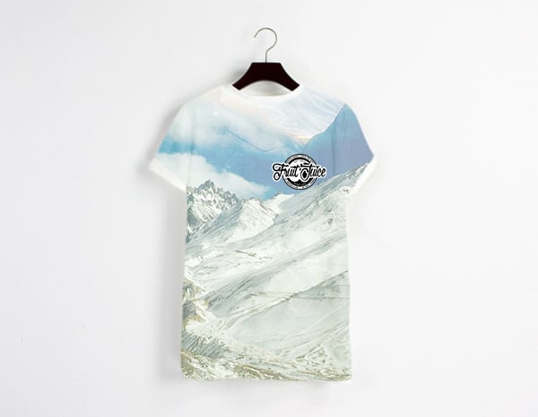 Image of Fruit Juice x JL Mountain Range No.2 T-Shirt