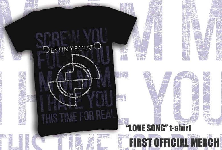 Image of Love Song ... Black Tee
