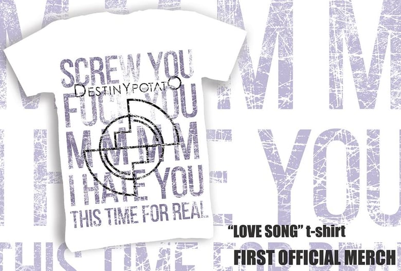 Image of Love Song ... White Tee
