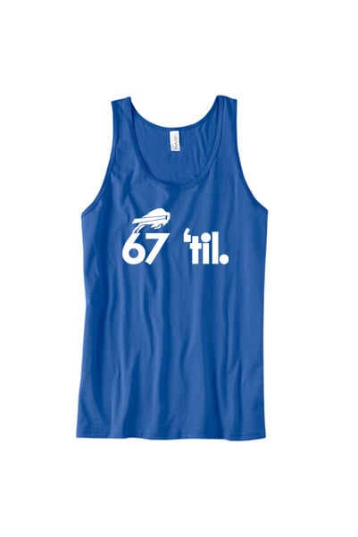 Bison Forever Tank (Men's Blue) 
