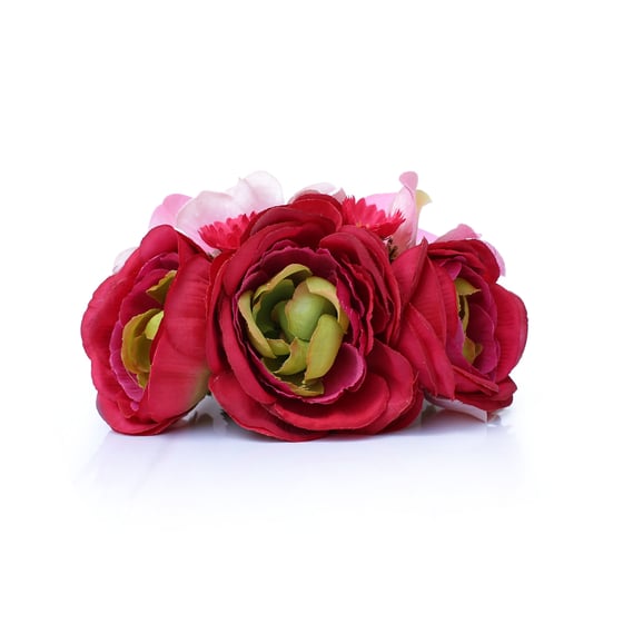 Image of Fleur Rouge Flower Crown Newborn-Adult Sizes