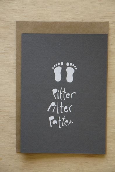 Image of Pitter Pitter Patter card