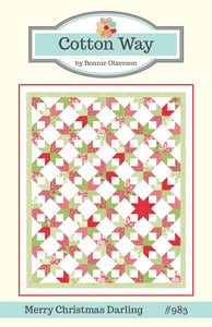 Image of Merry Christmas Darling Paper Pattern #983