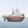 Z-drive tug   11.5" X 6.5"