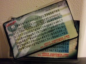Image of c@rd™ Password generator/recall card