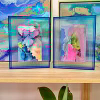 Image 1 of Neon Blue Shelfie #2 (right) 