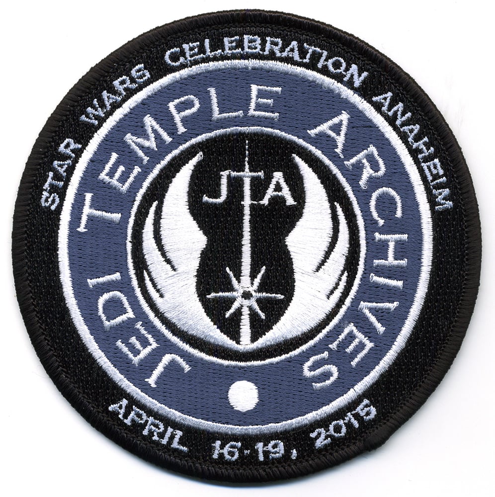 Jedi Temple Archives — Star Wars Celebration VII Anaheim Jedi Temple  Archives Patch