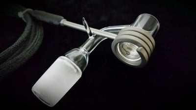 Image of 16mm Quartz Banger w/ Hook for Coil