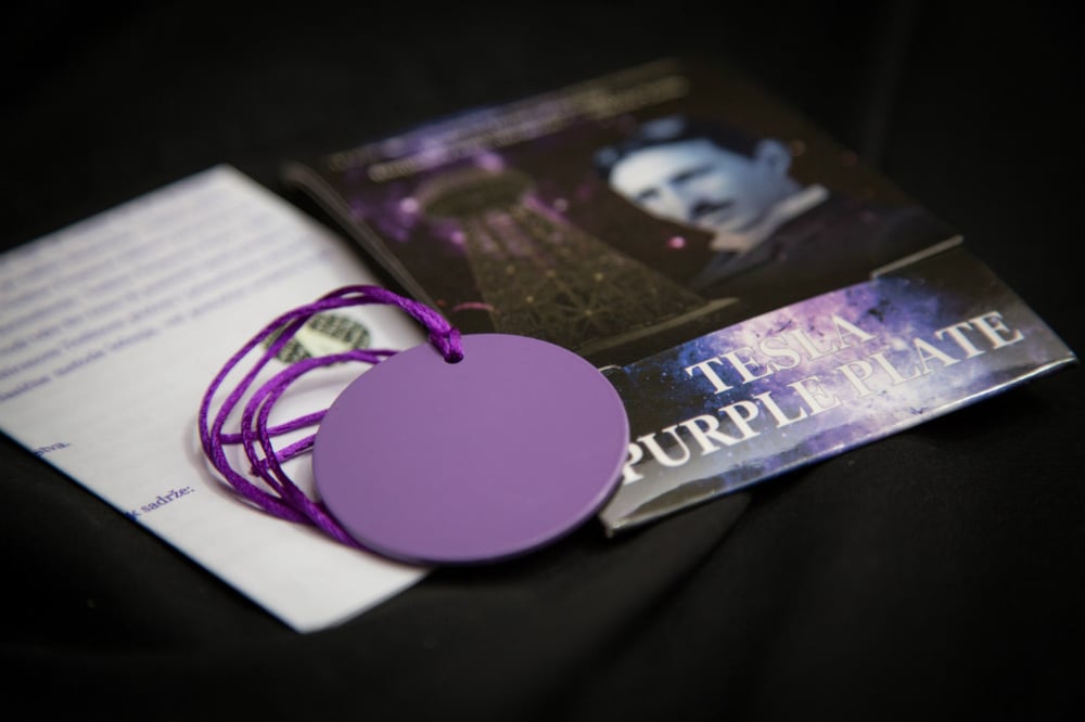 Image of Tesla Purple Disc