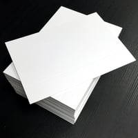 Image 4 of Wood Grain Letterpress Flat Notecards (Set of 25)